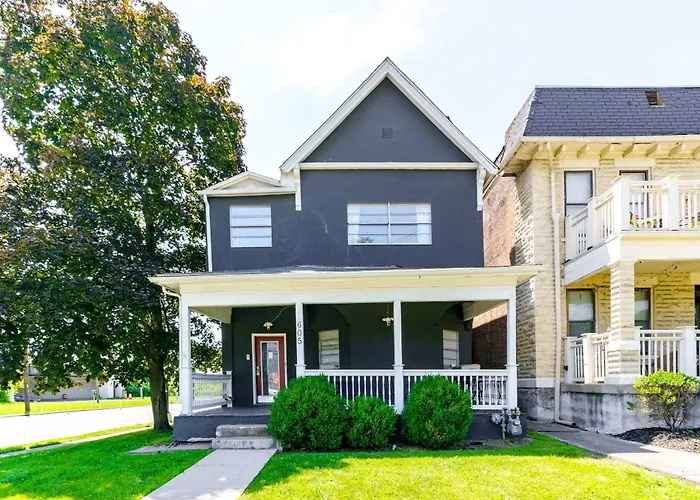 Casa Tres By Jungle House Near Convention Center Osu & Nationwide Arena Walk To High Street Downtown & Short North 5 800 Reviews Private Parking * Columbus